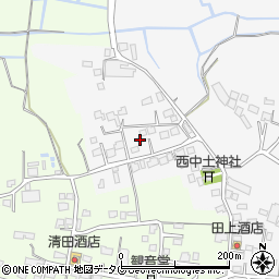 熊本県玉名市岱明町中土120周辺の地図