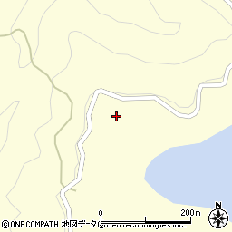 長崎県南松浦郡新上五島町西神ノ浦郷168-2周辺の地図