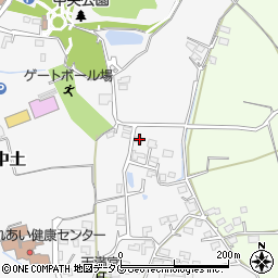 熊本県玉名市岱明町中土1148周辺の地図