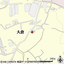 熊本県玉名市大倉73-6周辺の地図