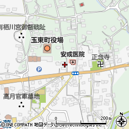 熊本県玉名郡玉東町木葉755周辺の地図