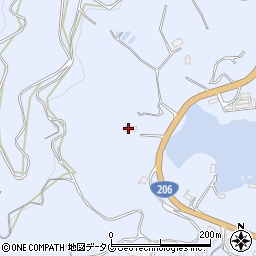 長崎県長崎市長浦町546周辺の地図