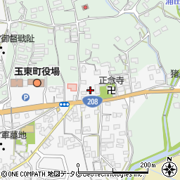 熊本県玉名郡玉東町木葉751周辺の地図