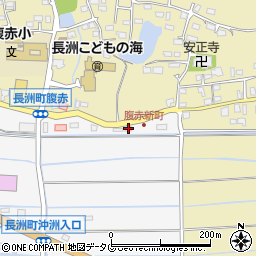 熊本県玉名郡長洲町清源寺2801周辺の地図