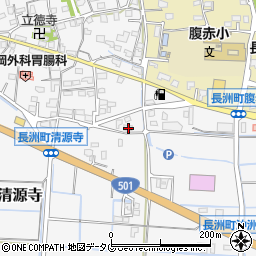 熊本県玉名郡長洲町清源寺2759周辺の地図