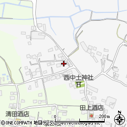 熊本県玉名市岱明町中土106周辺の地図