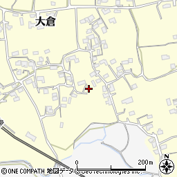 熊本県玉名市大倉831-2周辺の地図