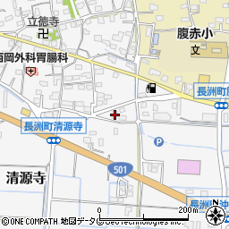 熊本県玉名郡長洲町清源寺2754周辺の地図