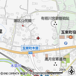 熊本県玉名郡玉東町木葉797周辺の地図