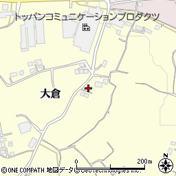熊本県玉名市大倉73周辺の地図