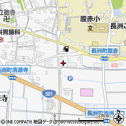 熊本県玉名郡長洲町清源寺2768-2周辺の地図