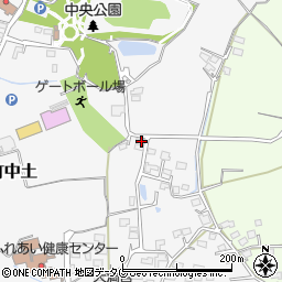 熊本県玉名市岱明町中土1130-1周辺の地図