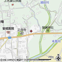 熊本県玉名郡玉東町木葉739周辺の地図