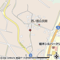 熊本県熊本市北区植木町山本662-2周辺の地図