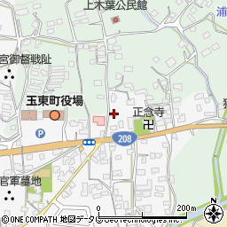 熊本県玉名郡玉東町木葉754-1周辺の地図