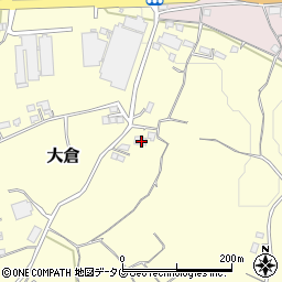 熊本県玉名市大倉72周辺の地図