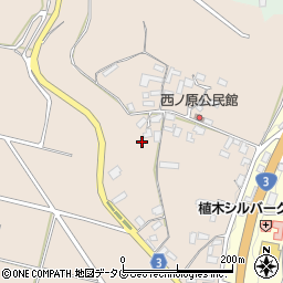熊本県熊本市北区植木町山本656周辺の地図