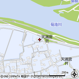 熊本県玉名市小島982-2周辺の地図