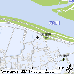 熊本県玉名市小島982-1周辺の地図