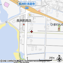 熊本県玉名郡長洲町清源寺3277-23周辺の地図