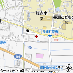 熊本県玉名郡長洲町清源寺2781周辺の地図