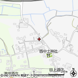 熊本県玉名市岱明町中土103周辺の地図