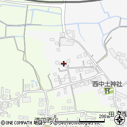 熊本県玉名市岱明町中土76周辺の地図