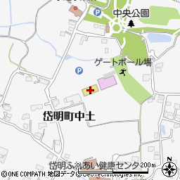 熊本県玉名市岱明町中土590周辺の地図