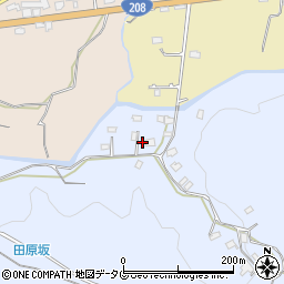 熊本県熊本市北区植木町豊岡1722周辺の地図