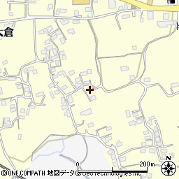 熊本県玉名市大倉340-5周辺の地図