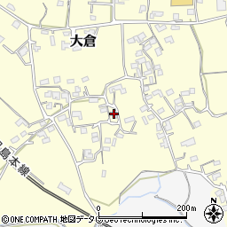 熊本県玉名市大倉814周辺の地図