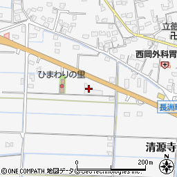 熊本県玉名郡長洲町清源寺3221周辺の地図