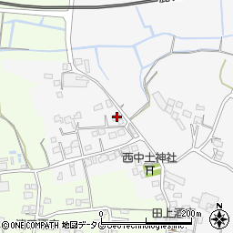 熊本県玉名市岱明町中土101周辺の地図