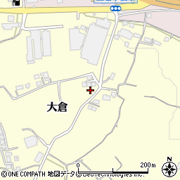熊本県玉名市大倉426-5周辺の地図