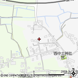 熊本県玉名市岱明町中土77周辺の地図