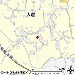 熊本県玉名市大倉816周辺の地図