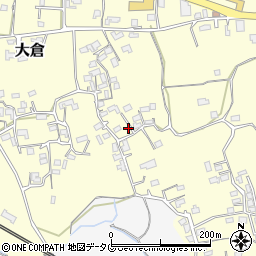 熊本県玉名市大倉346周辺の地図