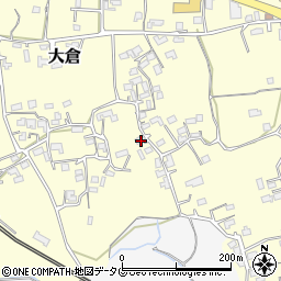 熊本県玉名市大倉839周辺の地図