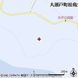長崎県西海市大瀬戸町松島外郷1724周辺の地図