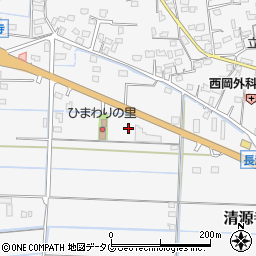 熊本県玉名郡長洲町清源寺3231周辺の地図