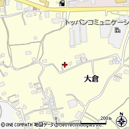 熊本県玉名市大倉472周辺の地図