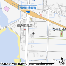 熊本県玉名郡長洲町清源寺3276周辺の地図