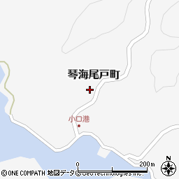 長崎県長崎市琴海尾戸町836周辺の地図