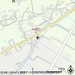 熊本県玉名市岱明町山下544-1周辺の地図