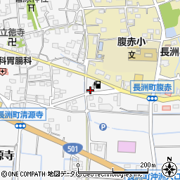 熊本県玉名郡長洲町清源寺2771周辺の地図