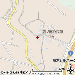熊本県熊本市北区植木町山本663-1周辺の地図