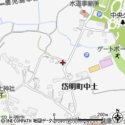 熊本県玉名市岱明町中土658周辺の地図