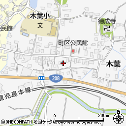 熊本県玉名郡玉東町木葉55周辺の地図