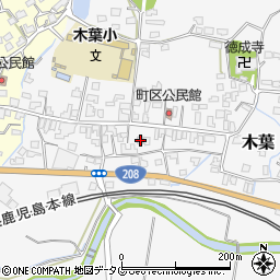 熊本県玉名郡玉東町木葉54周辺の地図
