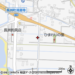 熊本県玉名郡長洲町清源寺3268周辺の地図